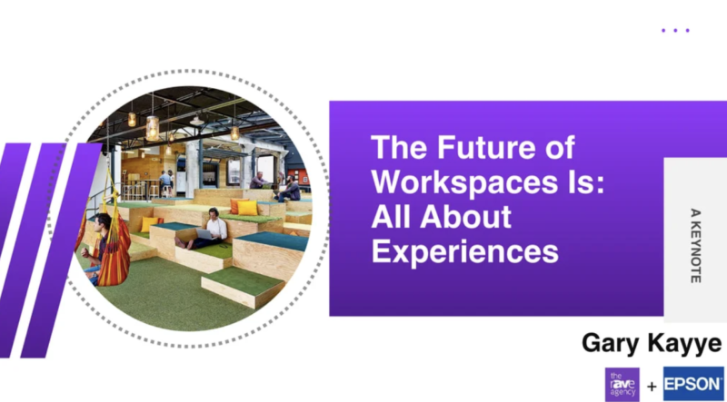 The Future of Workspaces is All About Experiences