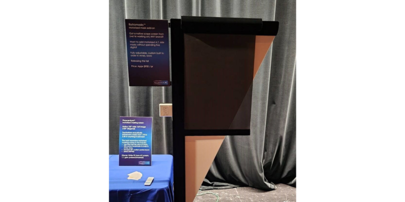 Seymour-Screen Excellence Unveils Retro Masking System CEDIA Expo 2022