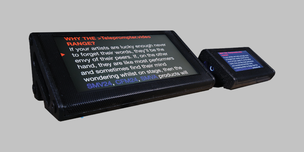 APTGB Adds New SMV2 Series Teleprompter rAVe [PUBS]