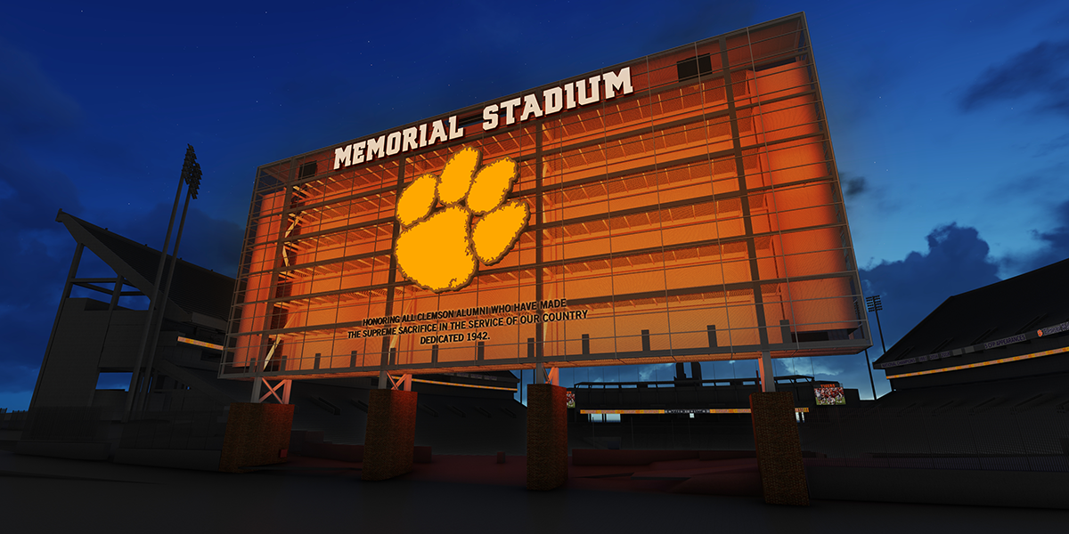 AJP Announces HighImpact Technology Upgrades for Clemson Memorial