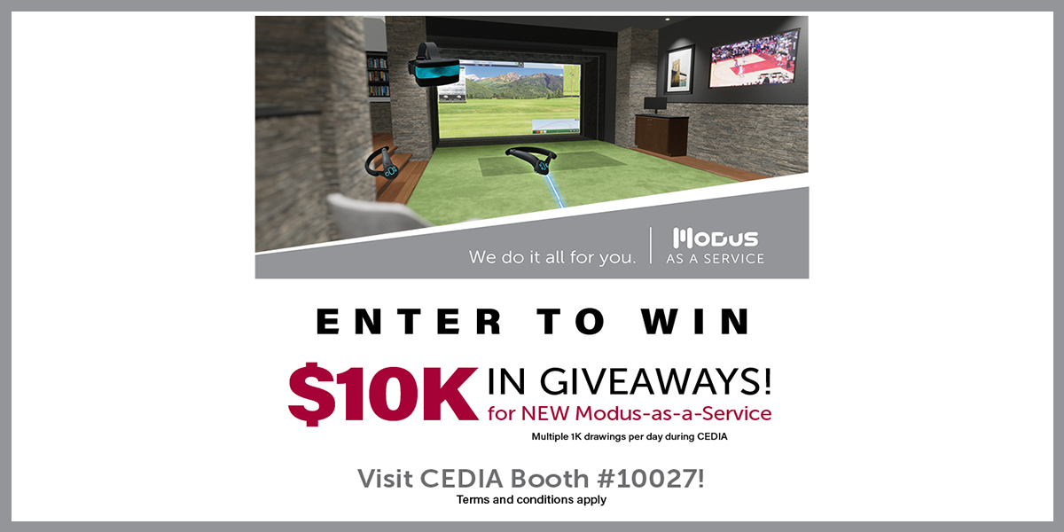 modus 10k giveaways cedia expo