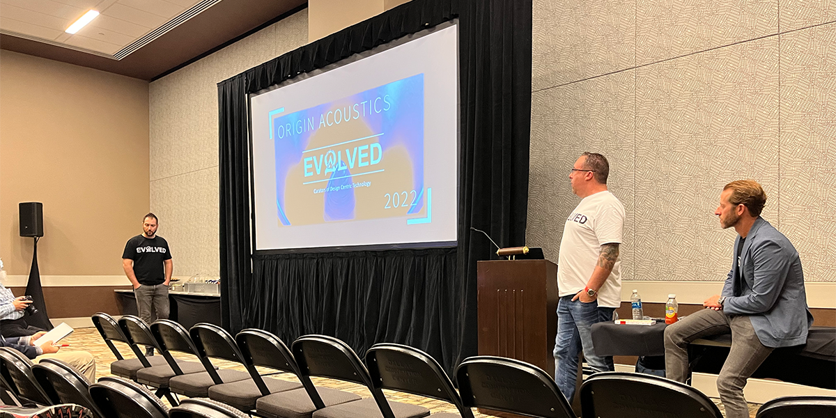 origin acoustics evolved cedia expo 2022