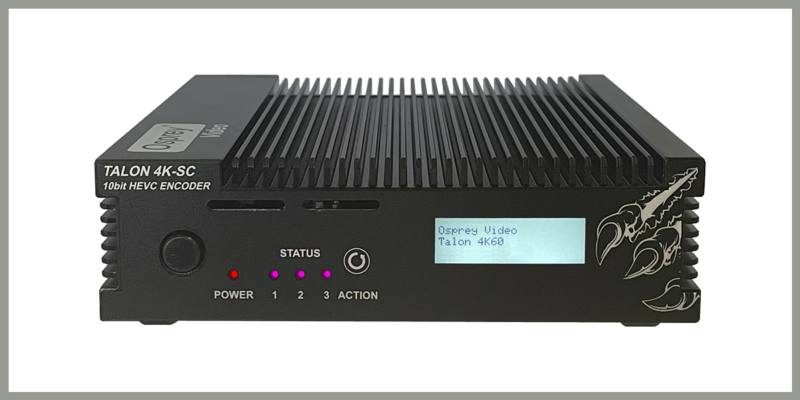 Osprey Video Encoders Now Compatible With Avid MediaCentral I Stream