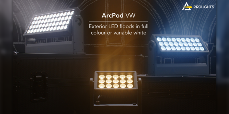 Prolights Adds ArcPod VW Line of Tunable Floods