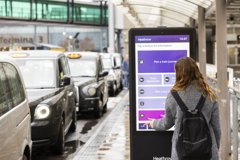 Large Interactive Passenger Information Displays Take Advantage of Zytronic’s Rugged Touchscreen Technology and Litemax’s High Brightness Low Power LCD Displays