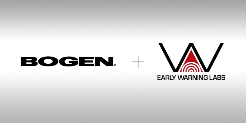 Bogen Communications Enters Technology Partnership With Early Warning Labs