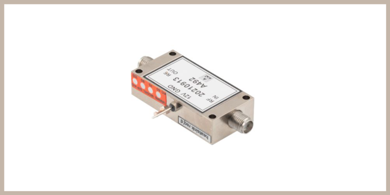 Pasternack Adds Line of Temperature-Compensated Amplifiers