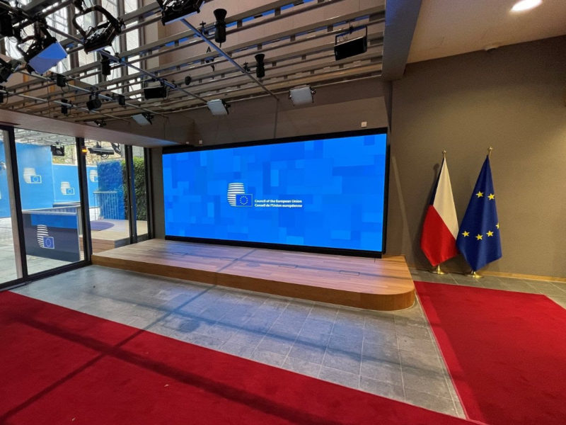 Council of the EU press facility installs tvONE and Hippotizer visuals solution