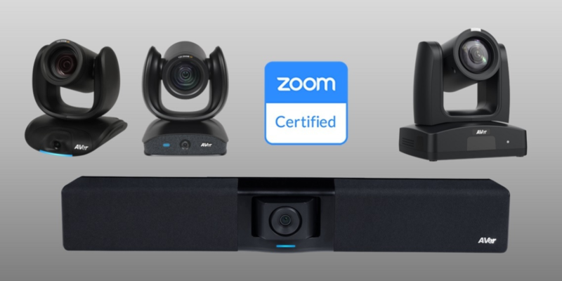 AVer Information Will Highlight its CAM570, VB342 Among Other Camera Series at Zoomtopia