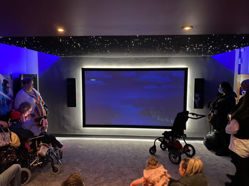 ‘Together for Cinema’ Completes 36th Children’s Hospice Theater Room with Technology from Snap One