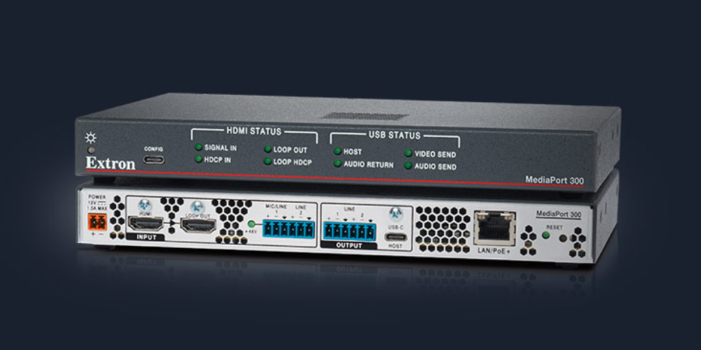 Extron MediaPort 300 Now Available rAVe [PUBS]