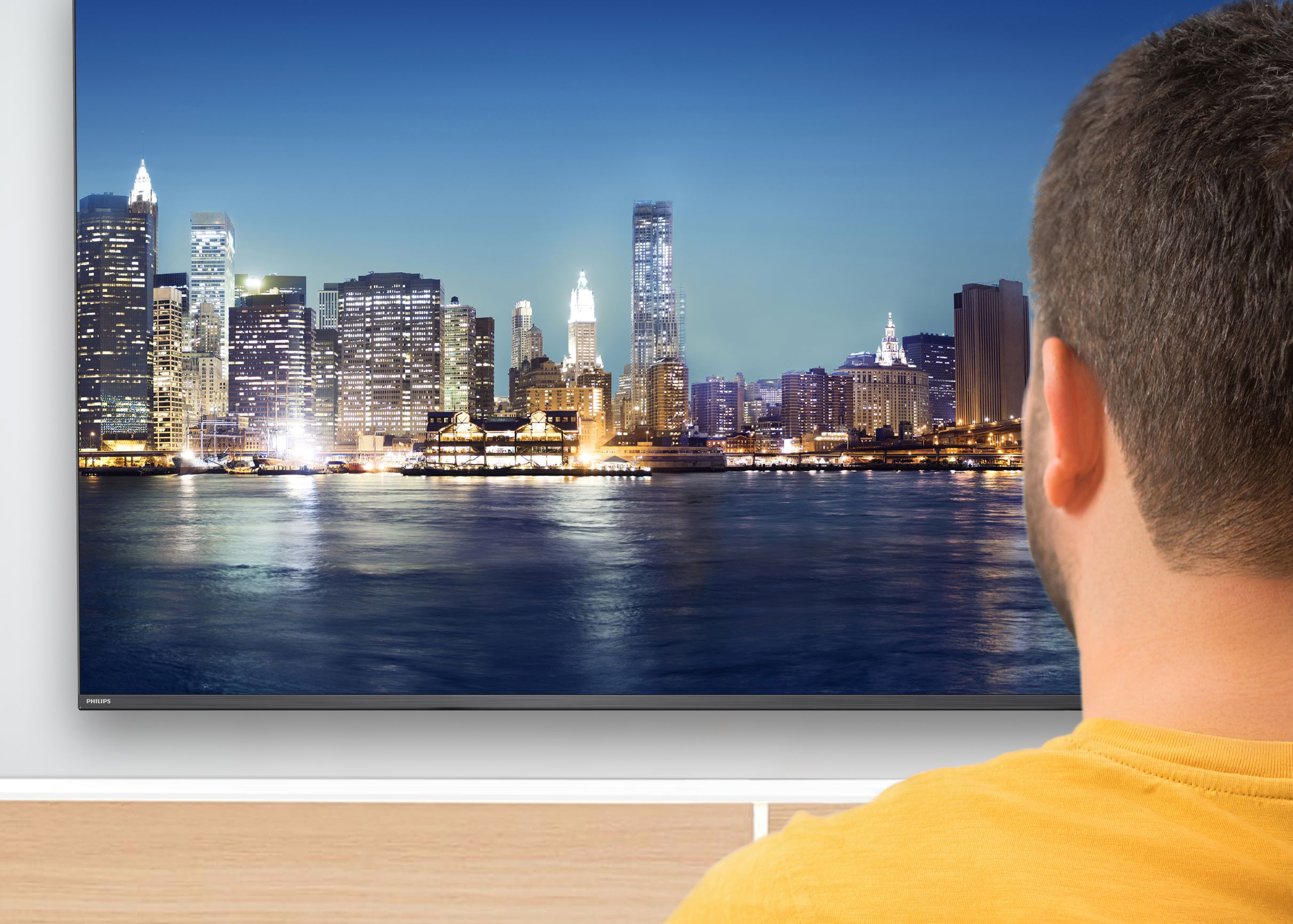 PPDS IHG Philips MediaSuite TV New York skyline 1