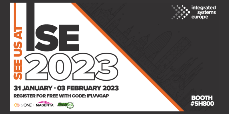 tvONE Announces ISE 2023 Plans