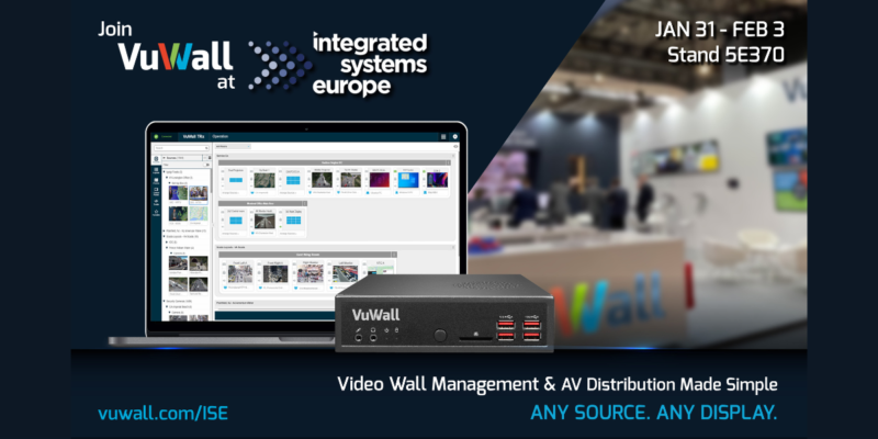 VuWall Will Show New KVM Control Technology at ISE 2023