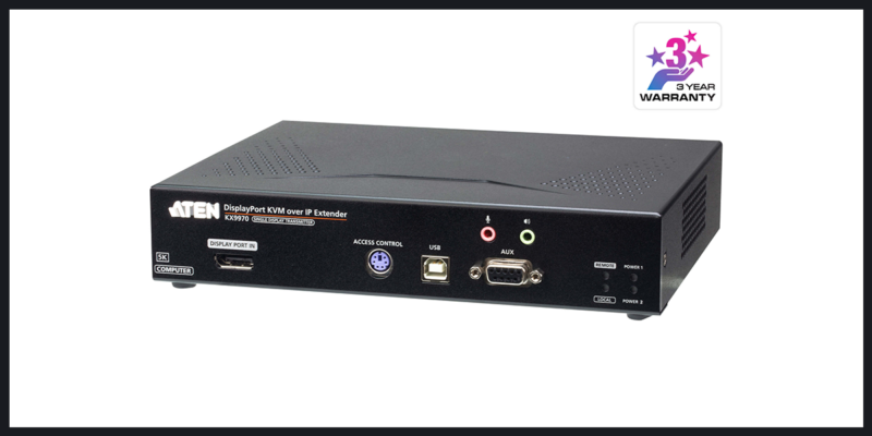 ATEN Technology Adds New 5K DisplayPort KVM over IP Extenders