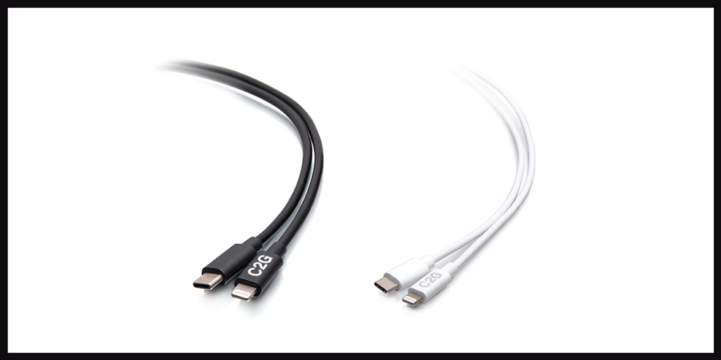 C2G Announced USB-C Connector to Lightning Connector Sync and Charging Cable