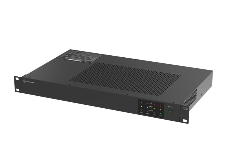 Dynacord presents the new go-to power amplifier for commercial installations – V600:4