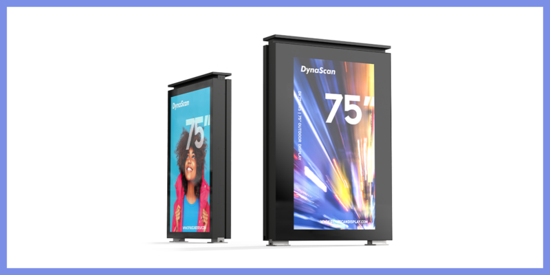 DynaScan Debuts Updated Outdoor Displays and New Outdoor Kiosks at ISE