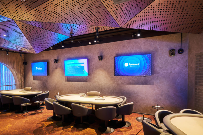 Casino Tampere Creates Modern Feel with Genelec Smart IP