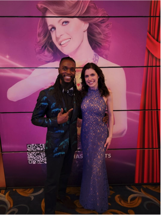 Akil Evans and Jen Kramer