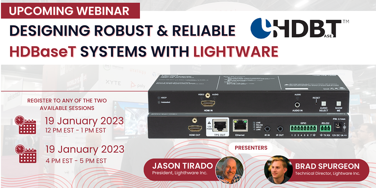 hdbaset webinar lightware