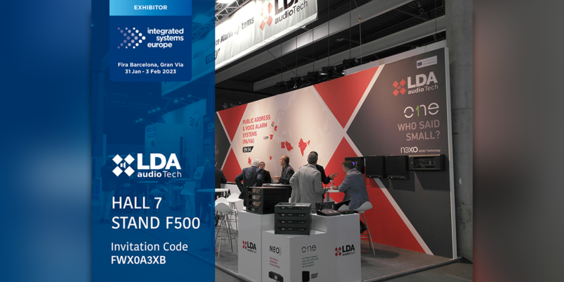 LDA Audio Tech Reveals ISE 2023 Plans