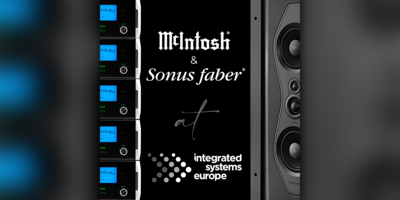 McIntosh Group Brands Bring Home Theater Demo to ISE 2023