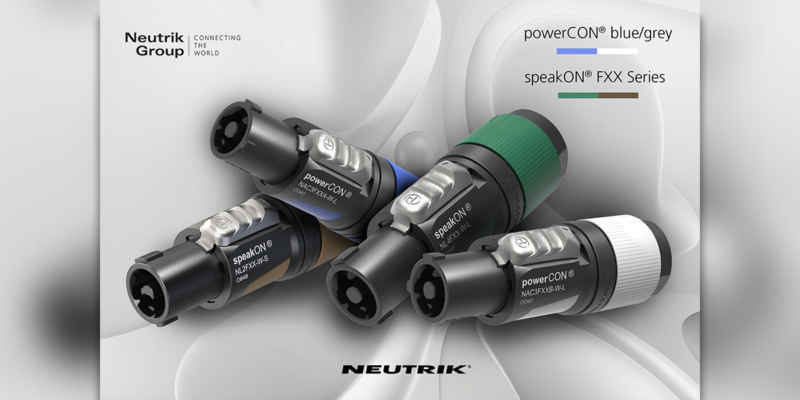 Neutrik Americas Advances powerCON, speakON Product Lines