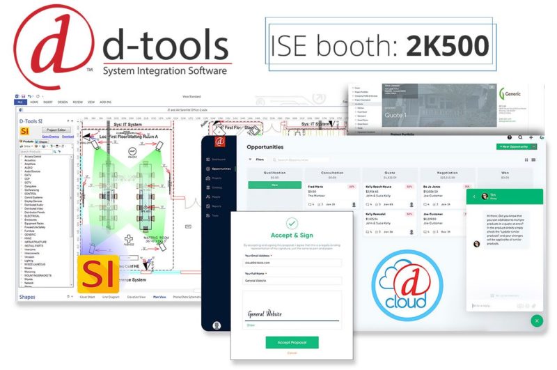 D-Tools to Showcase New Features and Capabilities to its Business Software Solutions at ISE 2023