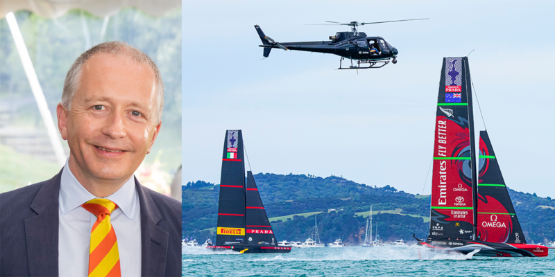 America’s Cup Head of Television Stephen Nuttall Will Deliver Final Keynote at ISE 2023