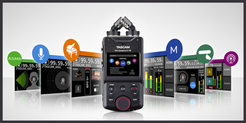 Tascam Adds New Multitrack Recorder — the Portacapture X6