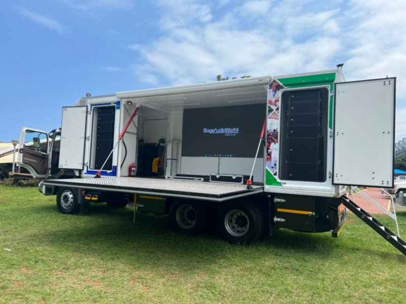 Stage Audio Works bring demonstrations to life with SA Van Conversions