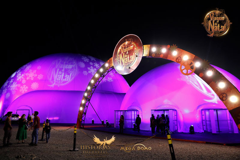 VIOSO projects Christmas magic on Latin America’s largest dome