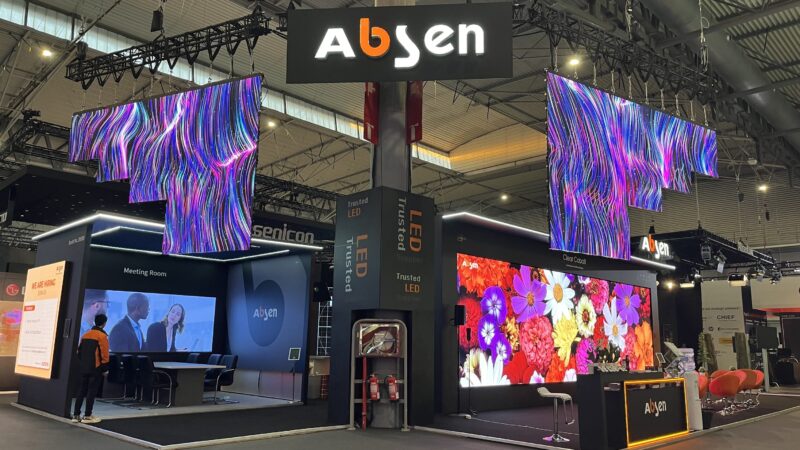 Absen Showcases Innovative LED Solutions at ISE 2023