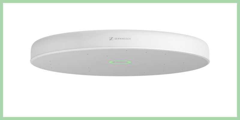 Sennheiser Debuts Ceiling Microphone for Mid-Sized Meeting Rooms at ISE 2023