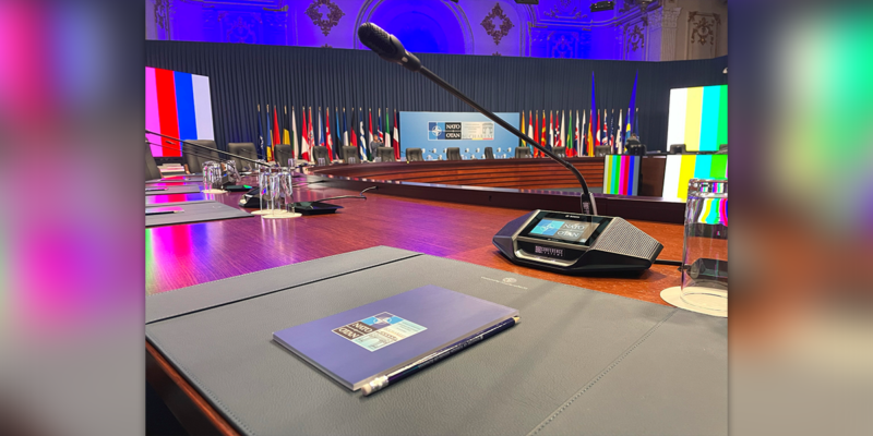 The Global G7 Leaders’ Summit Was Driven By BOSCH Dicentis Conferencing System
