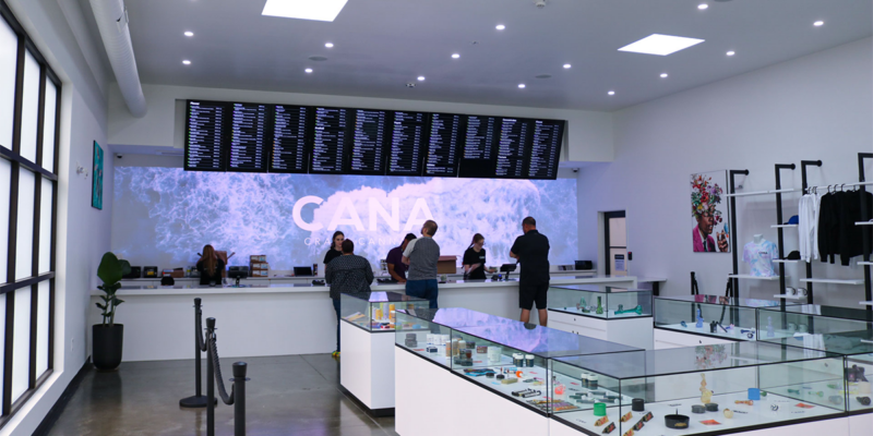 Scalable Display Technologies Outfits CANA Craft Cannabis With Short-Throw Projector Solution