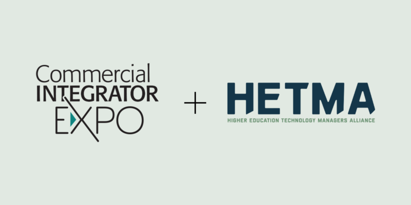 Commercial Integrator Expo Partners With HETMA