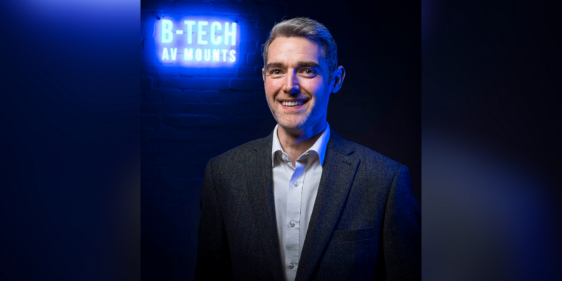 B-Tech AV Mounts Announces Mark Walker as Managing Director UK