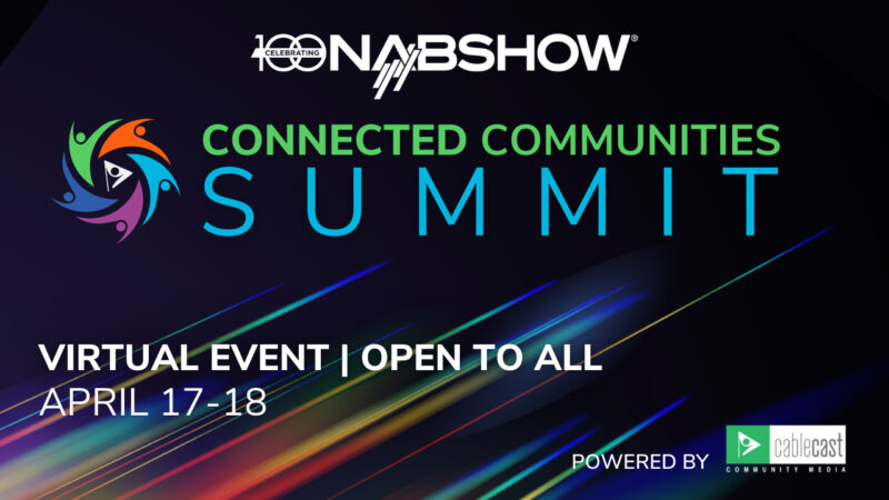 Cablecast to Host Online Seminar for Community Media,  Municipalities During NAB Show 2023