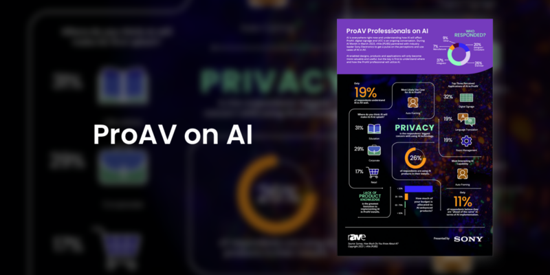 What We Learned About ProAV & #AVtweeps During AI Month