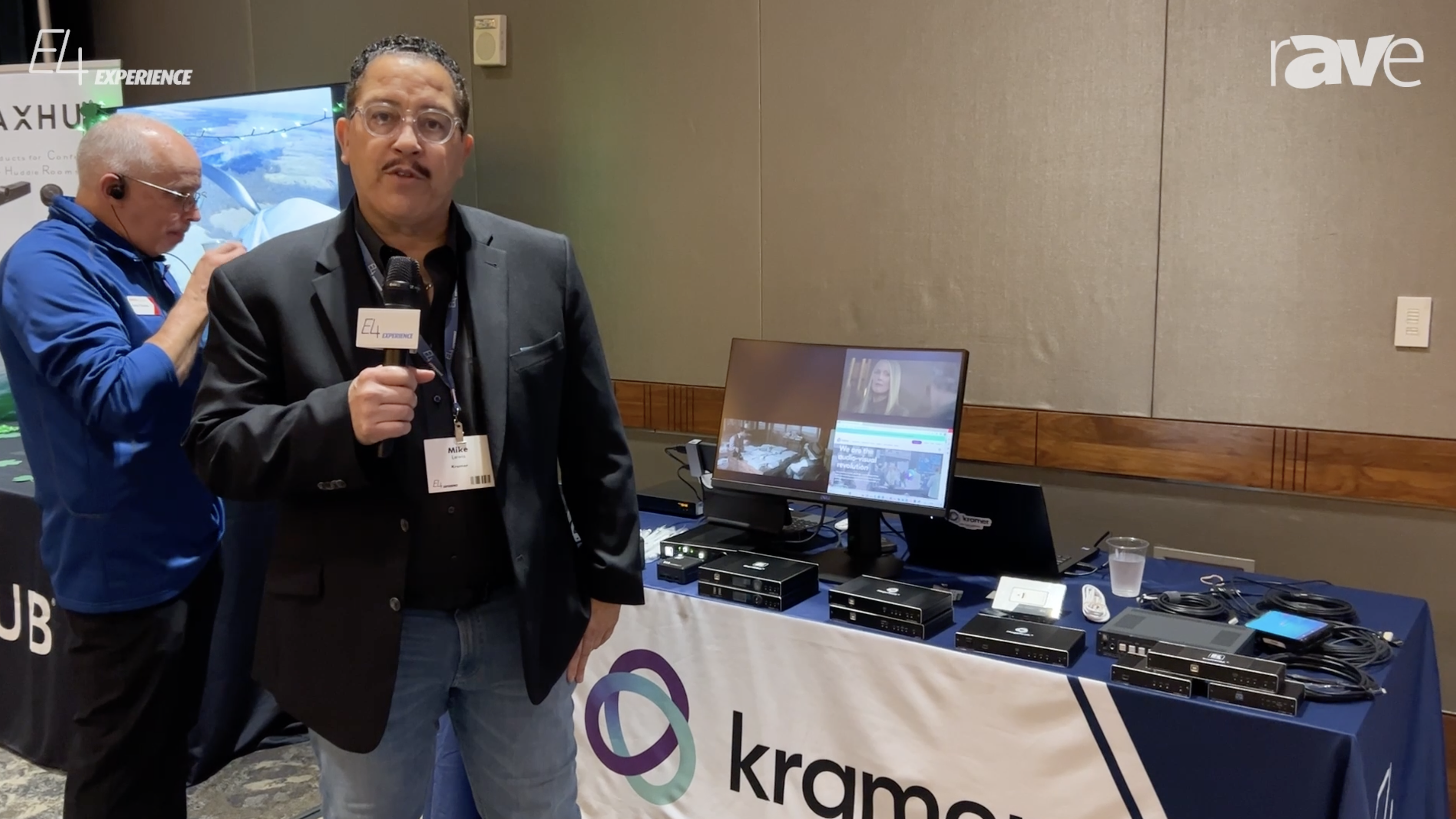 E4 Experience: Kramer Demos MV-4, a 4 Window Multi-Viewer and Matrix Switcher