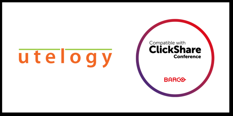 Utelogy Joins Barco ClickShare Alliance Program