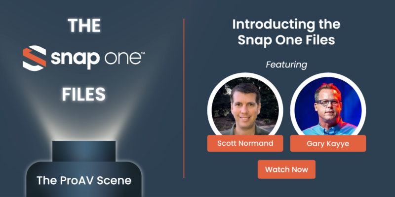 The Snap One Files — Episode 1: Introducing The Snap One Files