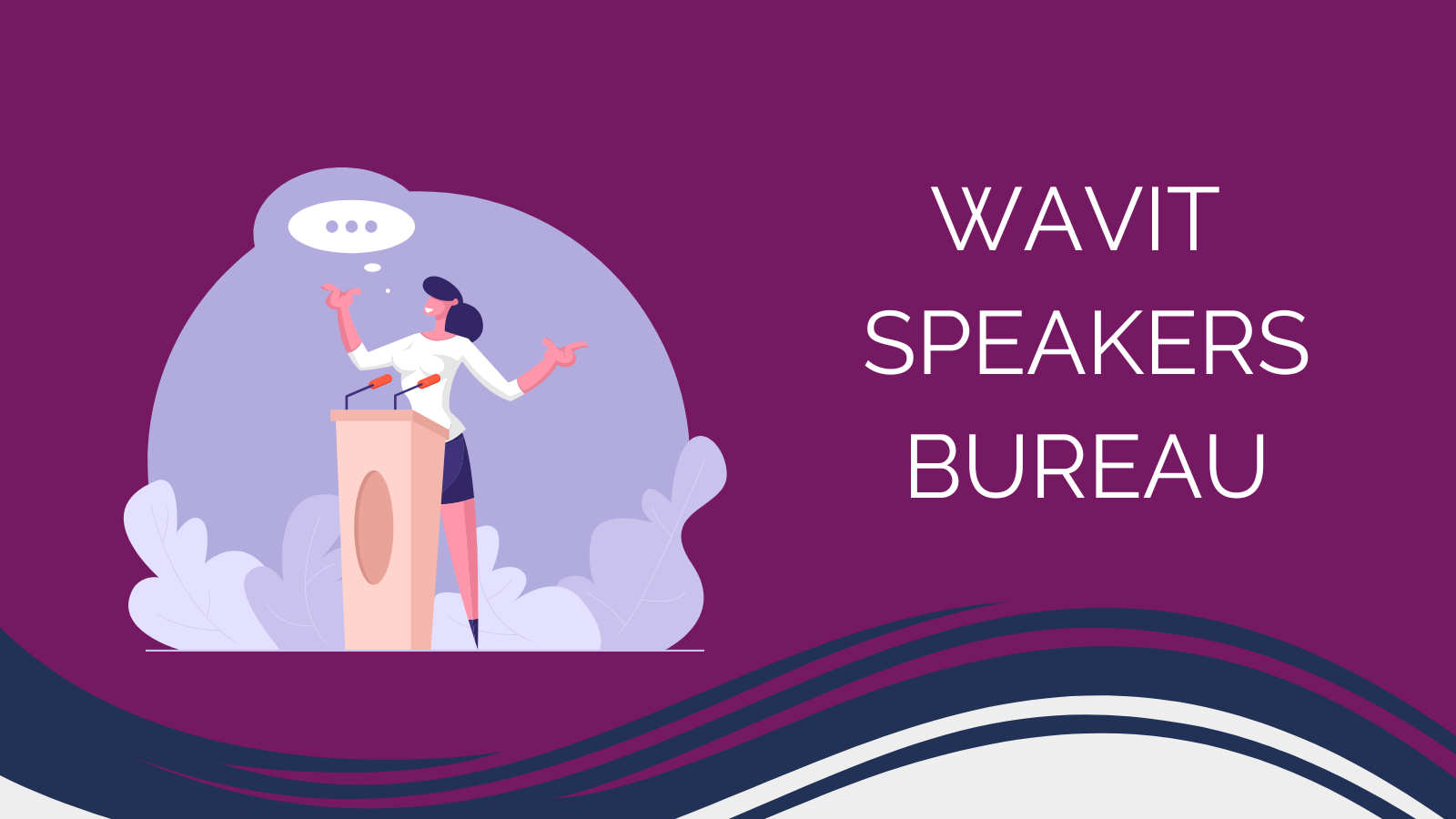 WAVIT Speakers Bureau Press Release