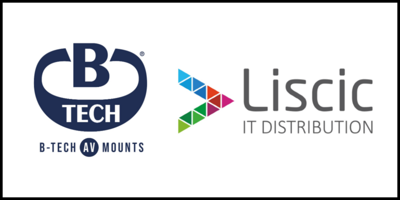 B-Tech AV Mounts Partners with Technology Distributor Liscic