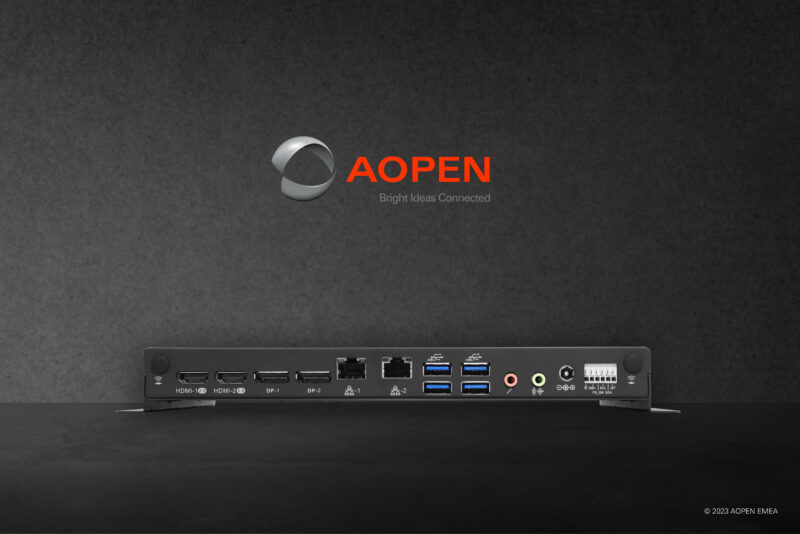 AOPEN Releases DEX5550 Digital Signage Media Player