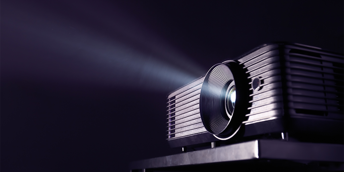 projector stock image