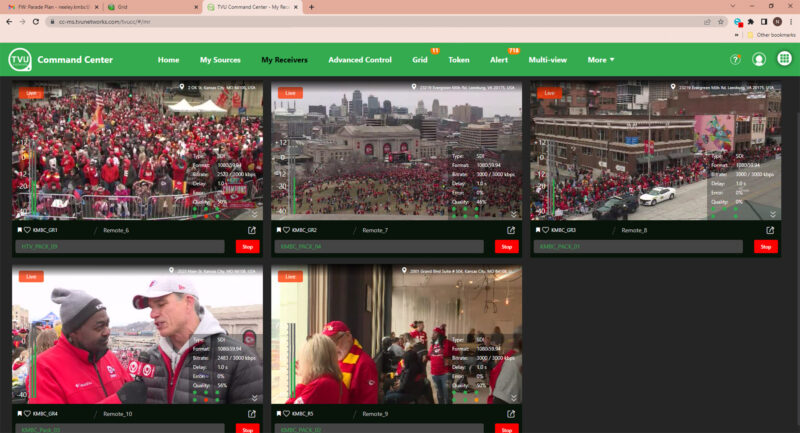 KMBC Kansas City Captures Championship Football Excitement with TVU Networks’ Live Remote Production Solutions