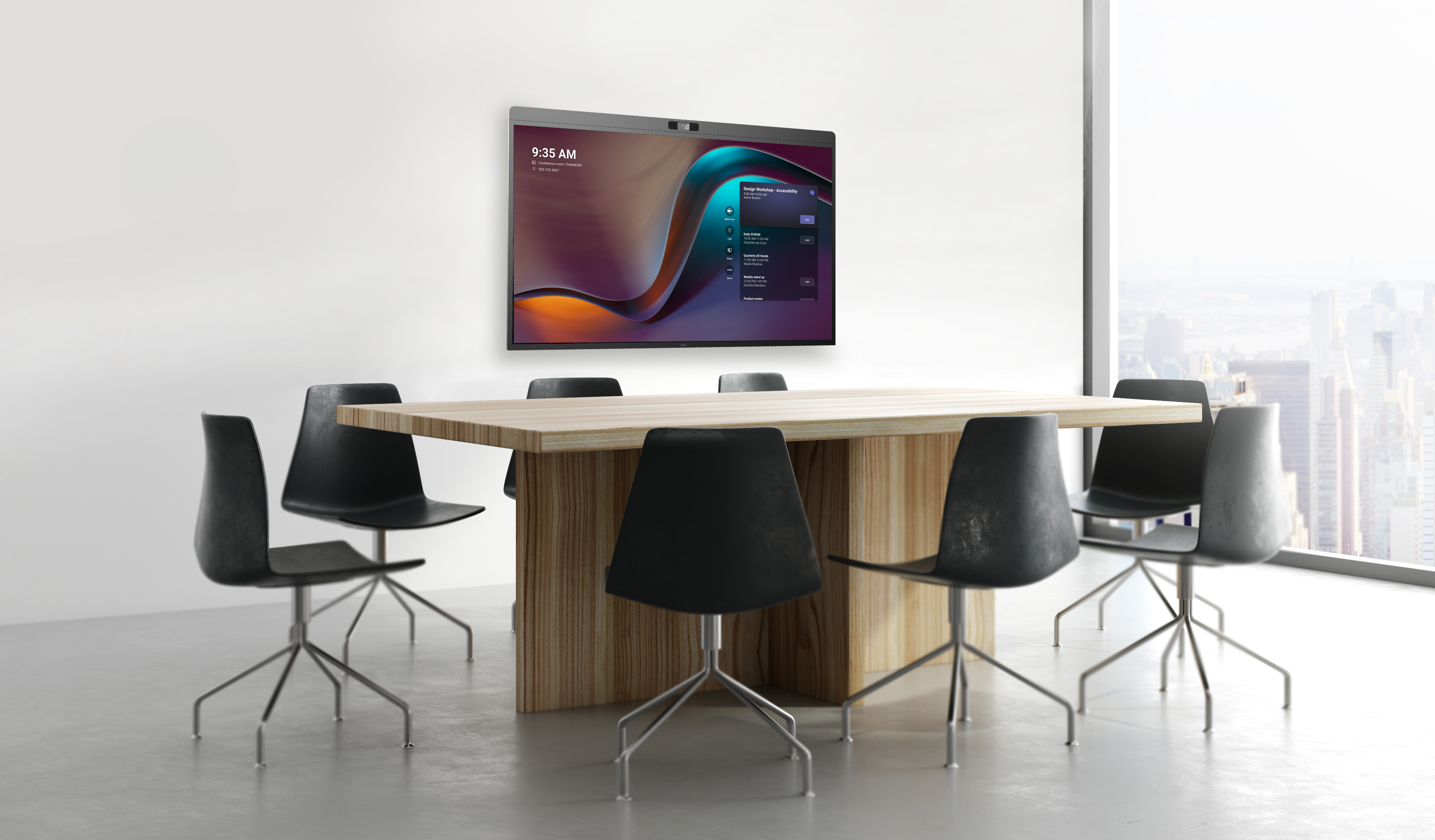 DTEN D7X Microsoft Teams Certification PR image